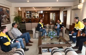 El Gobernador se reunió con directivos de Río Tinto y analizaron inversiones en la provincia