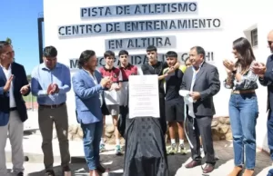 Cachi renovó su pista y se consolida como polo deportivo provincial, nacional e internacional. VIDEO/FOTOS