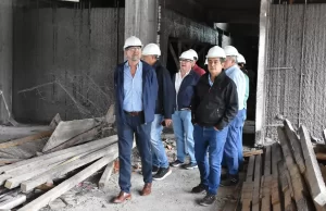 Avanza la ampliación del hospital San Bernardo con el nuevo bloque crítico y la sala de esterilización. VIDEO/FOTOS