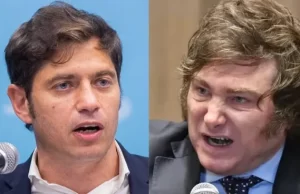 Nueva encuesta midió cómo saldría un balotaje entre Milei y Kicillof