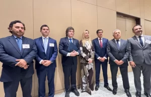 El gobernador Sáenz participó en la apertura de la Argentina Week en Nueva York con la presencia de Javier Milei
