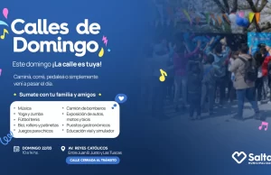 Disfrutá la ciudad de una manera diferente con “Calles de Domingo”. FOTOS