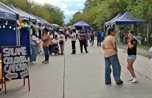 Ciudad: buena participación de vecinos en la Feria Tope. VIDEO/FOTOS