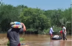 Asistencia aérea, terrestre y fluvial en Rivadavia Banda Norte (Morillo)