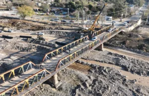 Puente de Vaqueros: por deudas de Nación, Provincia pagó y evitó el freno de la obra