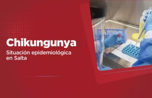 El Ministerio de Salud informa la situación epidemiológica de Chikungunya en la provincia