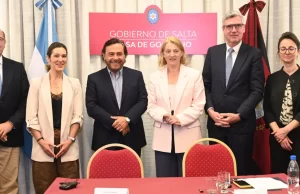 El Gobierno de Salta avanza en el fortalecimiento de relaciones con la Unión Europea. VIDEO/FOTOS