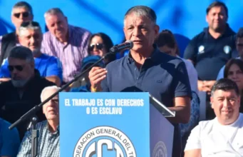 Marcha de la CGT por el Día del Trabajador: “Vamos a profundizar los conflictos, basta de paciencia”, advirtió uno de los secretarios generales