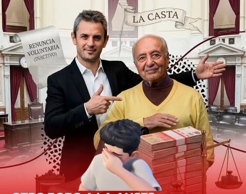 Eduardo Menem, padre de Martín, cobrará $41 millones y un retroactivo de $1.500 millones