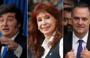 Nueva encuesta y ranking: Milei líder, Cristina en el podio y Adorni zafó del último puesto