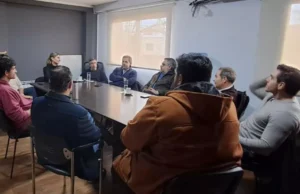 Reunión entre autoridades de SAETA y empresas concesionarias