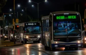 Desde el lunes, no habrá servicio nocturno de colectivos en Salta