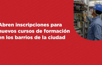 UPATecO y Municipalidad de Salta abren inscripciones para nuevos cursos de formación en los barrios. AFICHES