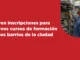UPATecO y Municipalidad de Salta abren inscripciones para nuevos cursos de formación en los barrios. AFICHES