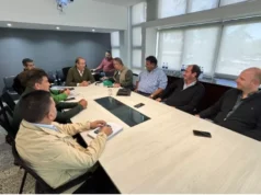 El jefe de Gabinete, Sergio Camacho, trabaja temas regionales con intendentes del Valle de Lerma