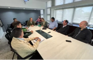 El jefe de Gabinete, Sergio Camacho, trabaja temas regionales con intendentes del Valle de Lerma