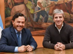 Sáenz planteó a Caputo la regularización de fondos para obras clave y garantías en el abastecimiento de gas