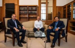 Sáenz gestionó obras y políticas de desarrollo junto a Santilli y “Lule” Menem