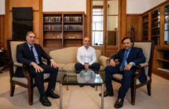 Sáenz gestionó obras y políticas de desarrollo junto a Santilli y “Lule” Menem