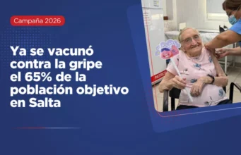 El 65% de la población objetivo ya fue inmunizada contra la gripe en Salta