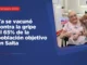 El 65% de la población objetivo ya fue inmunizada contra la gripe en Salta