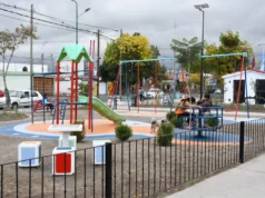 Vecinos de Villa Estela ya disfrutan de la renovada plaza Independencia. VIDEO/FOTOS