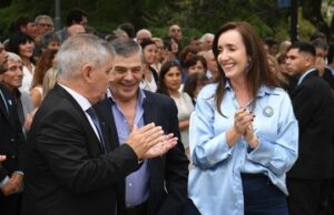 Villarruel sigue con las recorridas en modo de campaña, ya se siente candidata y disfruta de la crisis de Milei