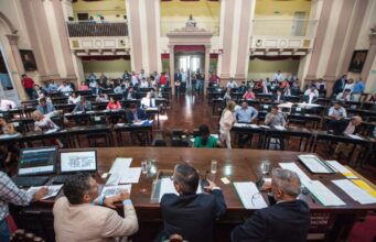 Sesión de la Cámara de Diputados de la provincia