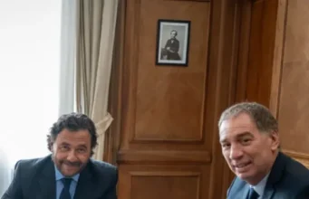 Sáenz felicitó a Diego Santilli por su designación como jefe de Gabinete