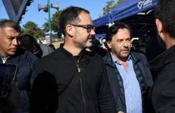 Sáenz y Duránd recorrieron la Feria de la Carne que reunió a más de 10 mil vecinos