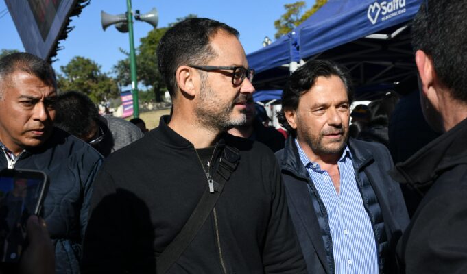 Sáenz y Duránd recorrieron la Feria de la Carne que reunió a más de 10 mil vecinos