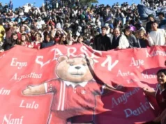 Sáenz lanzó Ecos de Juventud para promover la participación estudiantil a través del deporte y el arte. FOTOS