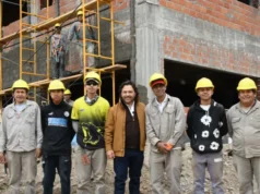 Sáenz supervisó la obra de la Ciudad Judicial de Orán, que avanza con apoyo económico de la Provincia. VIDEO/FOTOS