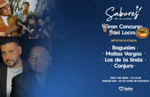 Artistas salteños le pondrán música al Gran Concurso del Locro en Parque Sur. FOTOS