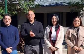 Autoridades provinciales y municipales recorrieron la nueva sede de Upateco en Campamento Vespucio. FOTOS