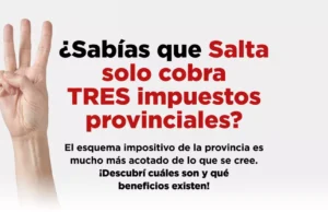 Salta consolida un esquema tributario con solo tres impuestos provinciales y beneficios para sectores estratégicos