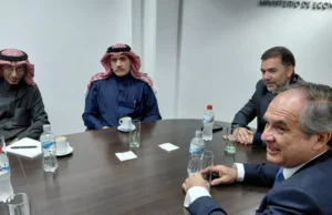 Funcionarios de Economía, Producción y Salud recibieron a la delegación oficial del Reino de Arabia Saudita