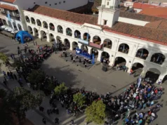 Con un espectáculo de malambo, la ciudad de Salta dio inicio a la temporada de invierno. VIDEO/FOTOS