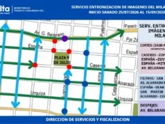 Este sábado, operativo de tránsito por la entronización de las imágenes del Señor y la Virgen del Milagro