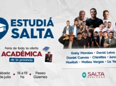 Estudiá Salta 2026: educación, servicios y música en vivo este sábado. FOTOS