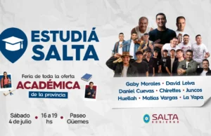Estudiá Salta 2026: educación, servicios y música en vivo este sábado. FOTOS