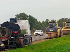 Con fondos propios, el Gobierno de Salta repara la Ruta Nacional 9/34 entre Rosario de la Frontera y Metán