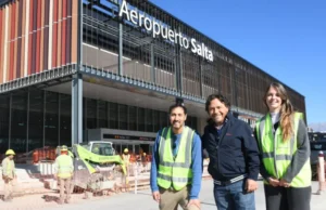 Sáenz: “La ampliación del aeropuerto de Salta es la obra aeroportuaria más importante del país después de Ezeiza y Aeroparque”. VIDEO/FOTOS