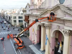 La fachada de la Catedral Basílica contará con iluminación de última generación. VIDEO/FOTOS