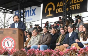 Sáenz defendió la producción en la Expo Rural y reclamó un federalismo real con igualdad de oportunidades para las provincias que producen. VIDEO/FOTOS