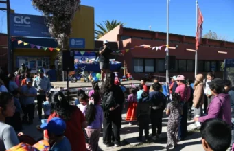 Ciudad: más de mil personas celebraron el Día del Niño en el CIC de Constitución. VIDEO/FOTOS