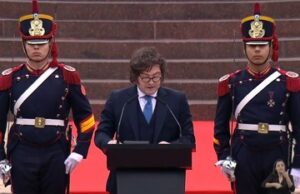 Milei reapareció en el acto en honor a San Martín: mensaje contra “los enemigos internos y externos”