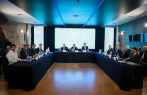 Para avanzar en acuerdo por zona cálida, Diego Santilli se reúne con Sáenz y gobernadores norteños