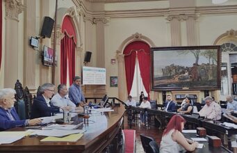 Sesión de la Cámara de Diputados de la Provincia