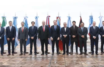 Sáenz y sus pares del Norte Grande reclamaron a Santilli por las asimetrías energéticas y falta de gas y abordaron el impacto de El Niño